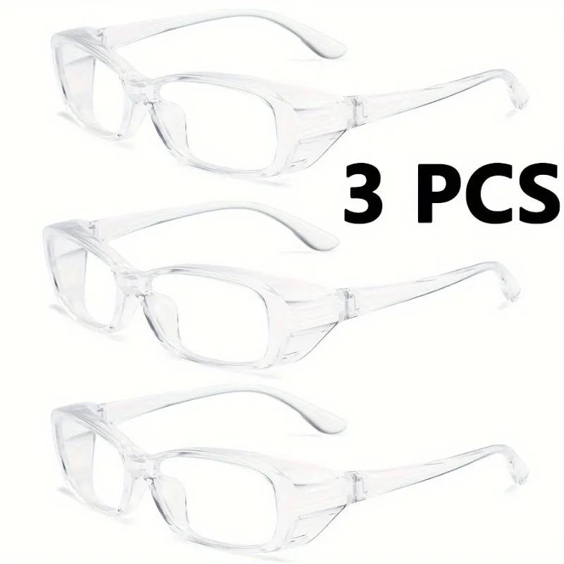 Blue Light Glasses - 3 szt. Okulary ochronne przeciwmgielne z