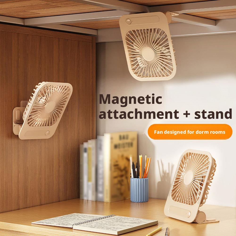 Home Office Desk Ideas - Ultra-cienki Magnetyczny Wentylator Chłodzący Wentylator Stołowy