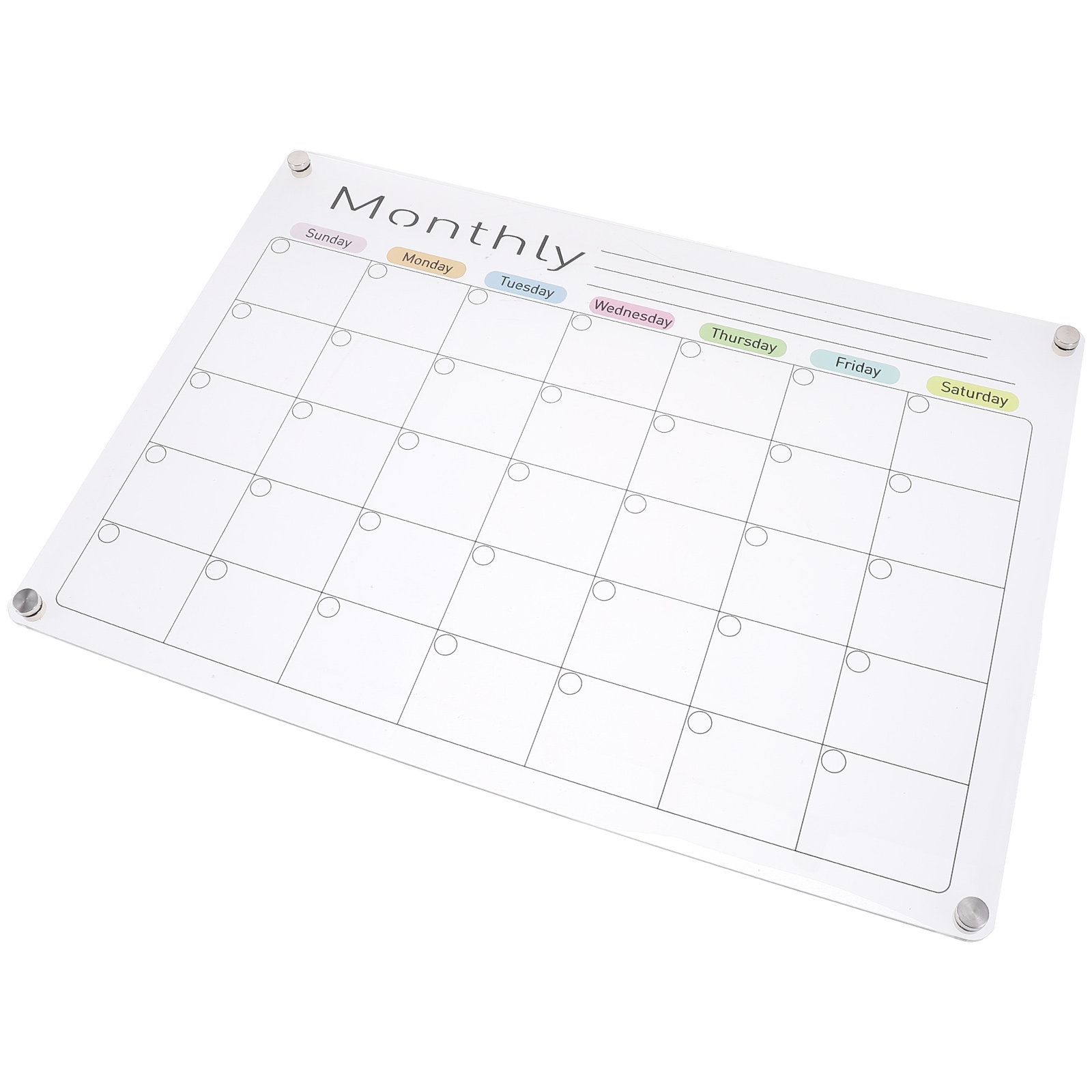Whiteboard Magnetic - Magnetyczna tablica akrylowa do planowania, tablica