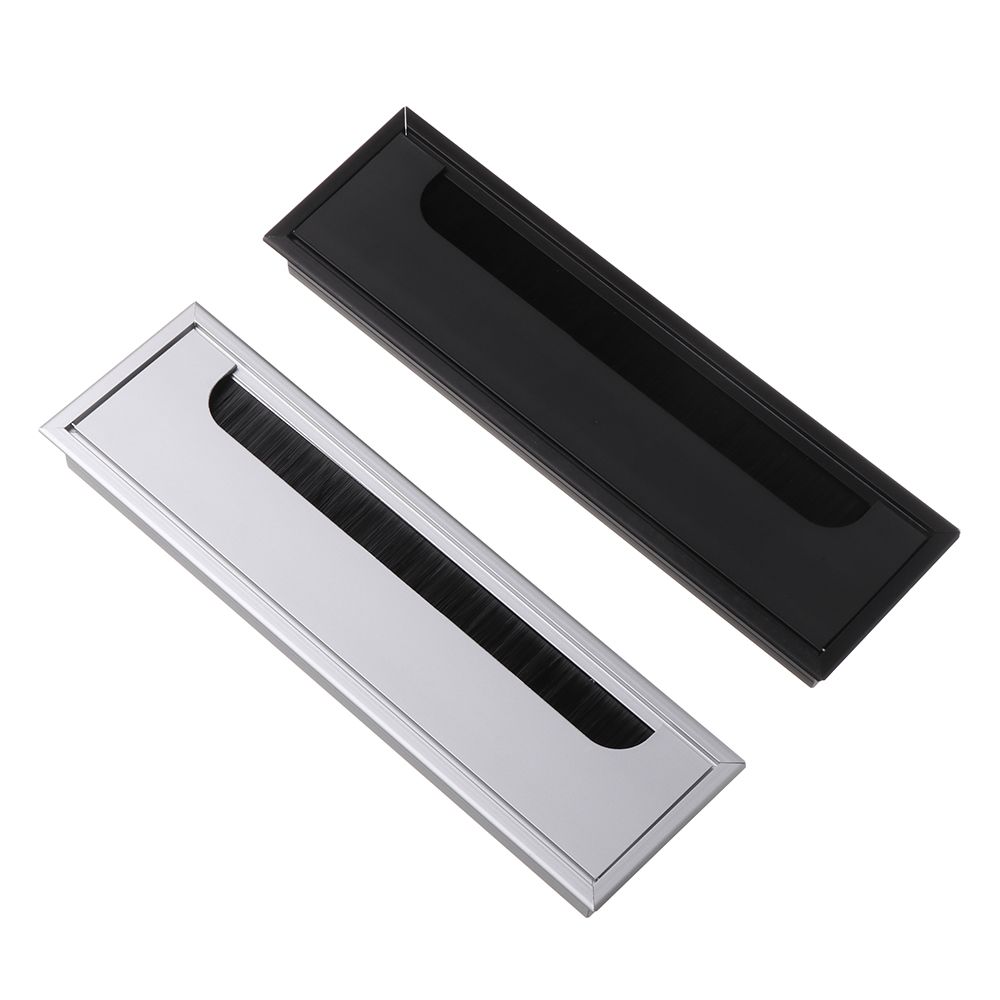 Home Office Desk Ideas - Przelotka ze stopu aluminium pokrywa otworu
