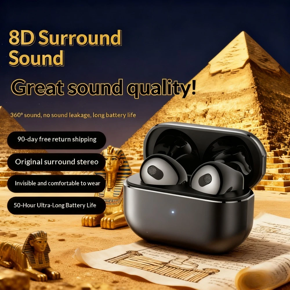 Home Office Of Amazon - Modne słuchawki Bluetooth bez przewodów, o