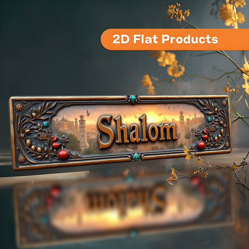 CIFBUY Vintage Shalom Hebrajsk – Home Office In Living Room recenzja i cena