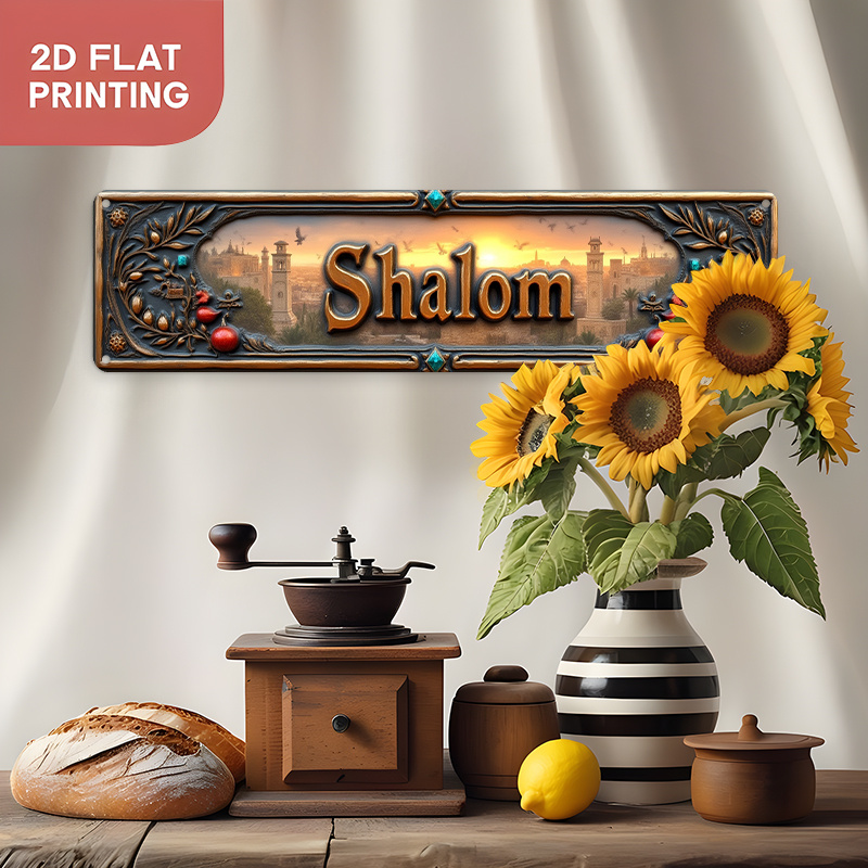 CIFBUY Vintage Shalom Hebrajsk – Home Office In Living Room recenzja i cena