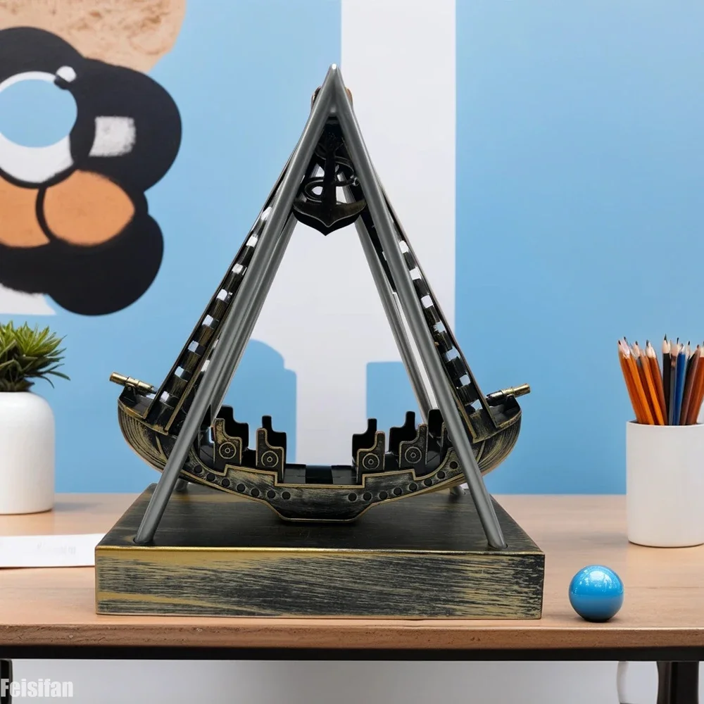 Vintage Piracki Statek - Pojem – Home Office Architecture recenzja i cena