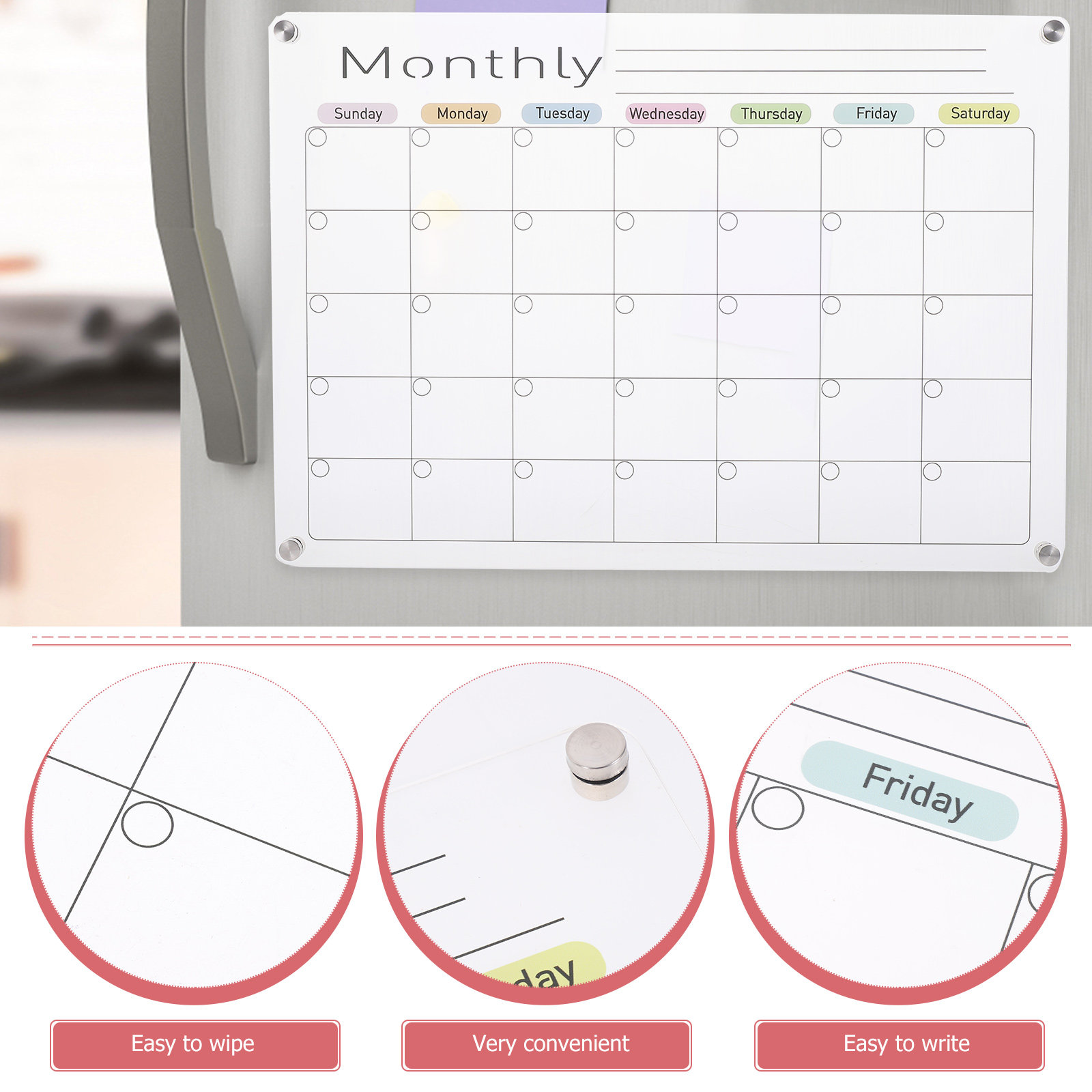 Magnetyczna tablica akrylowa d – Whiteboard Magnetic recenzja i cena