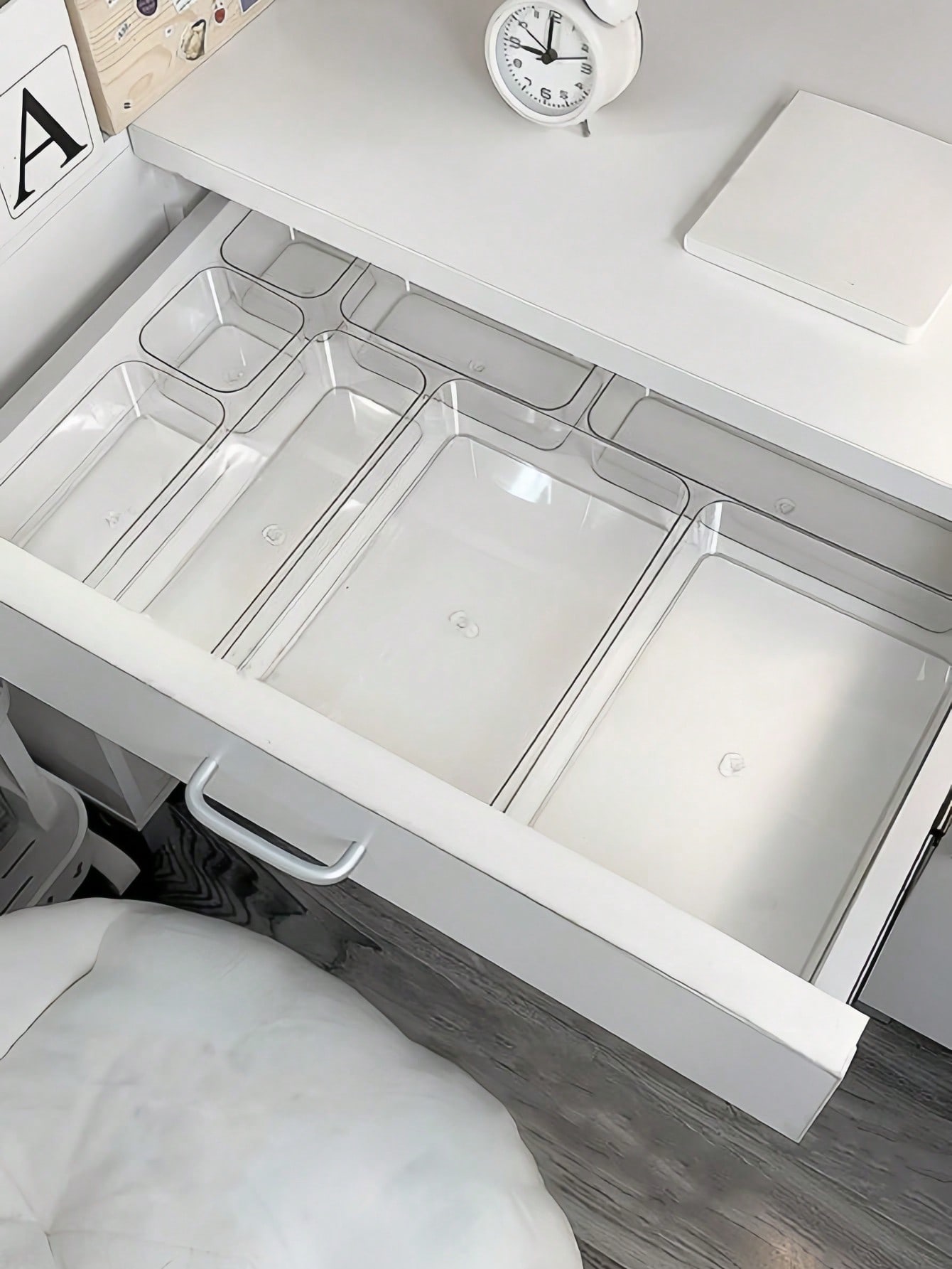 8 sztuk przezroczystych akrylo – Home Office Desk With Drawers recenzja i cena