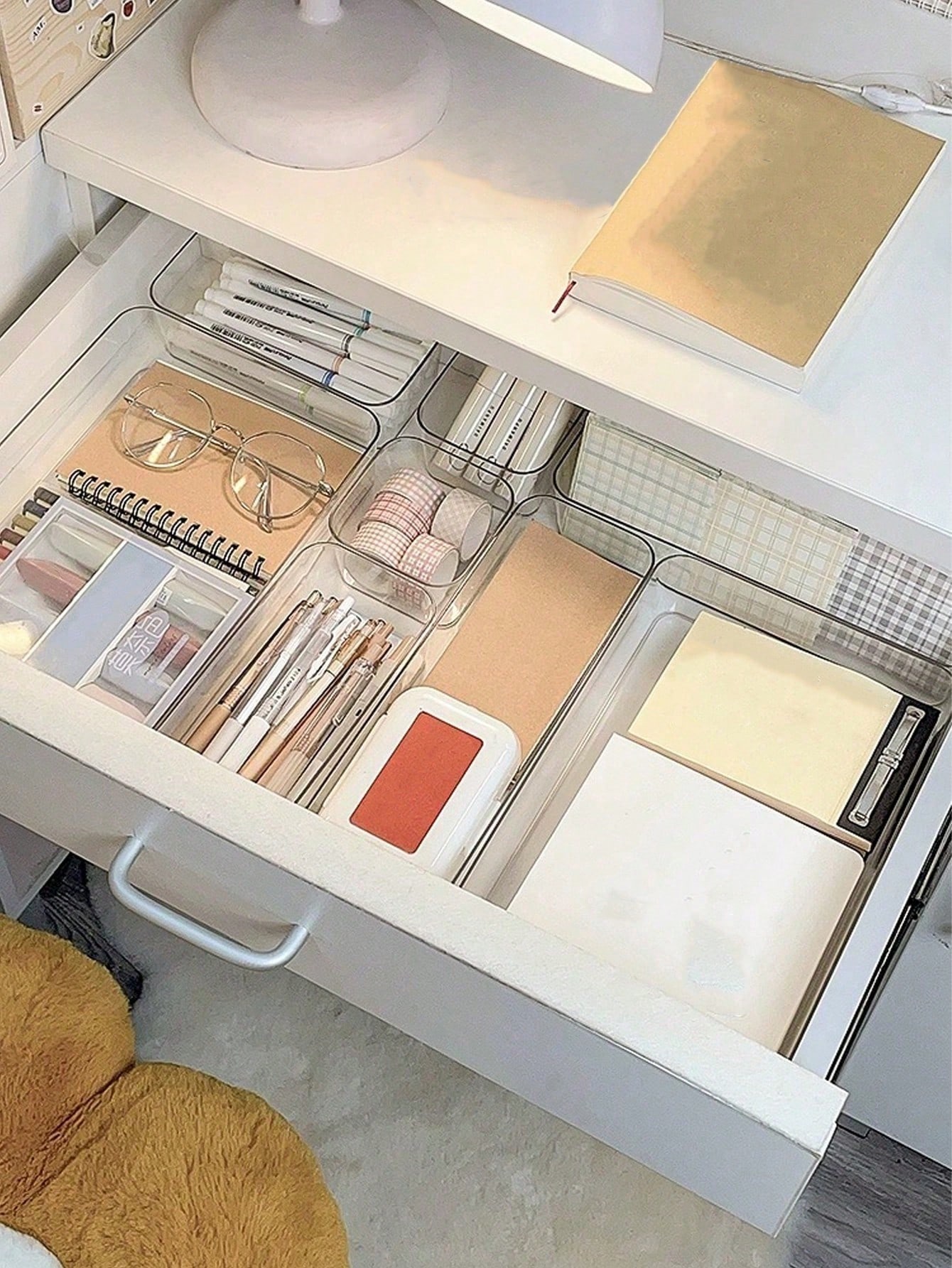 8 sztuk przezroczystych akrylo – Home Office Desk With Drawers recenzja i cena