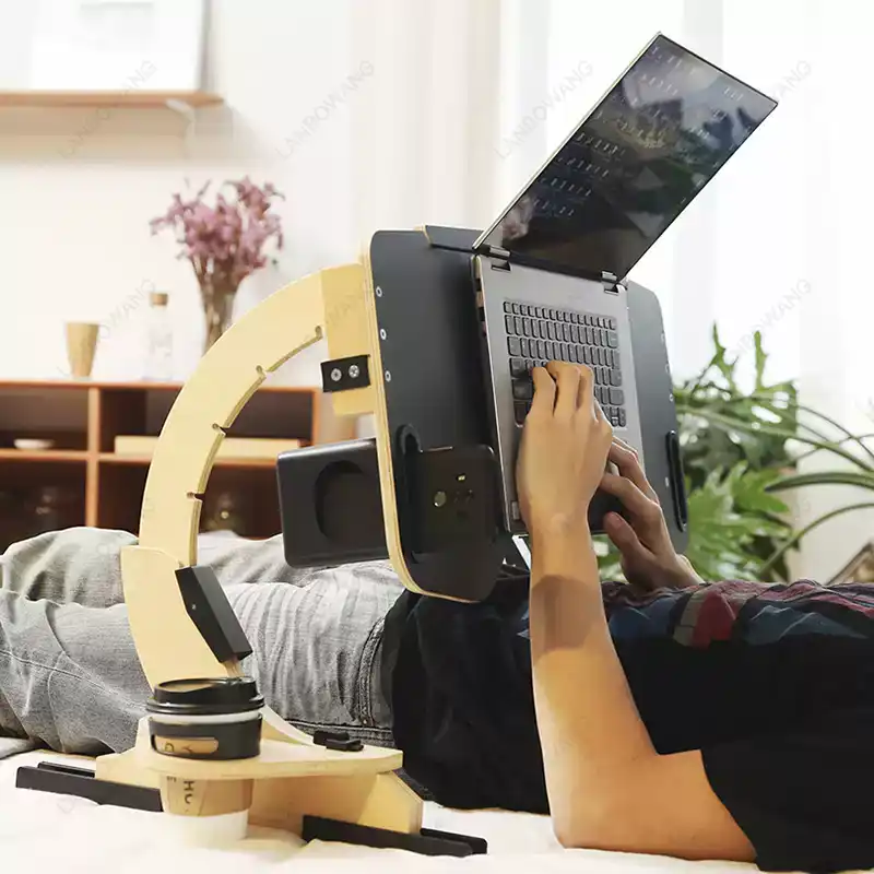Składany stolik na laptop z al – Office Table Home recenzja i cena