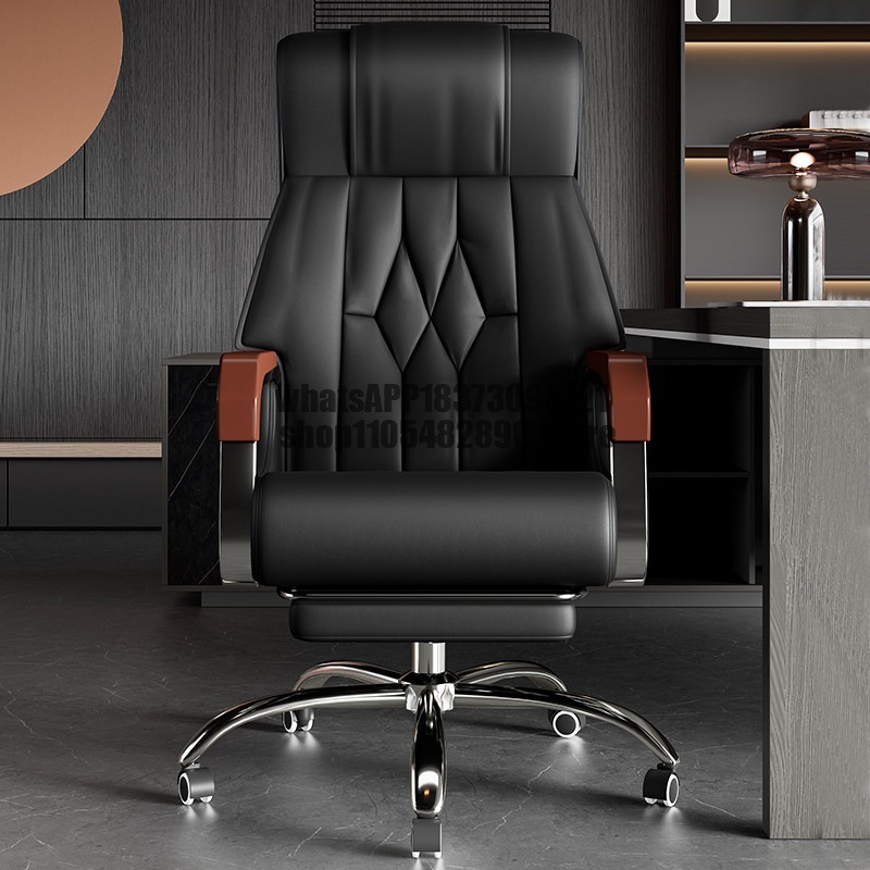 Krzesło biurowe skórzane do ma – Home Office Chair recenzja i cena