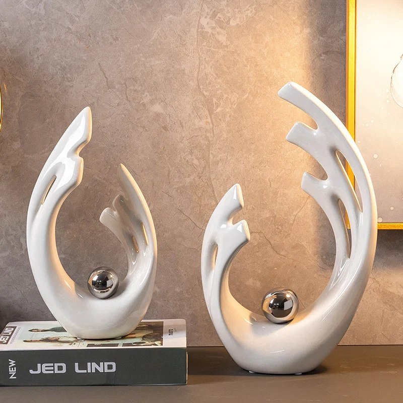 Proste białe ceramiczne ozdobn – Home Office Architecture recenzja i cena