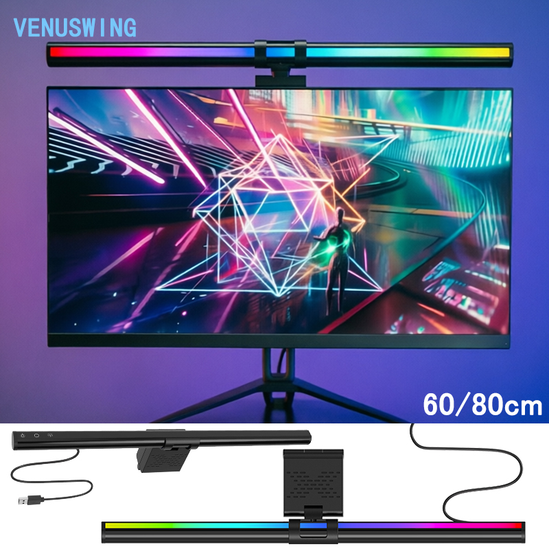 Światło RGB 60/80cm, oświetlen – Home Office Setup Ideas recenzja i cena