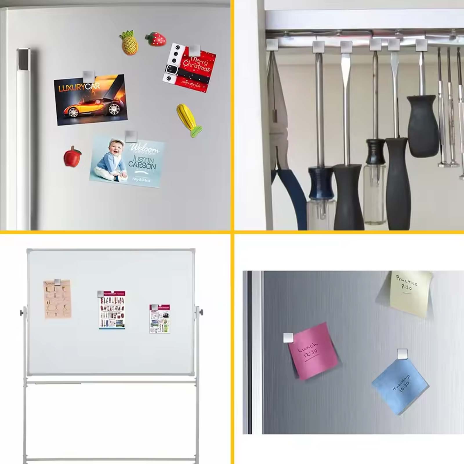 50/100 szt. Małe kwadratowe ma – Whiteboard Magnetic recenzja i cena