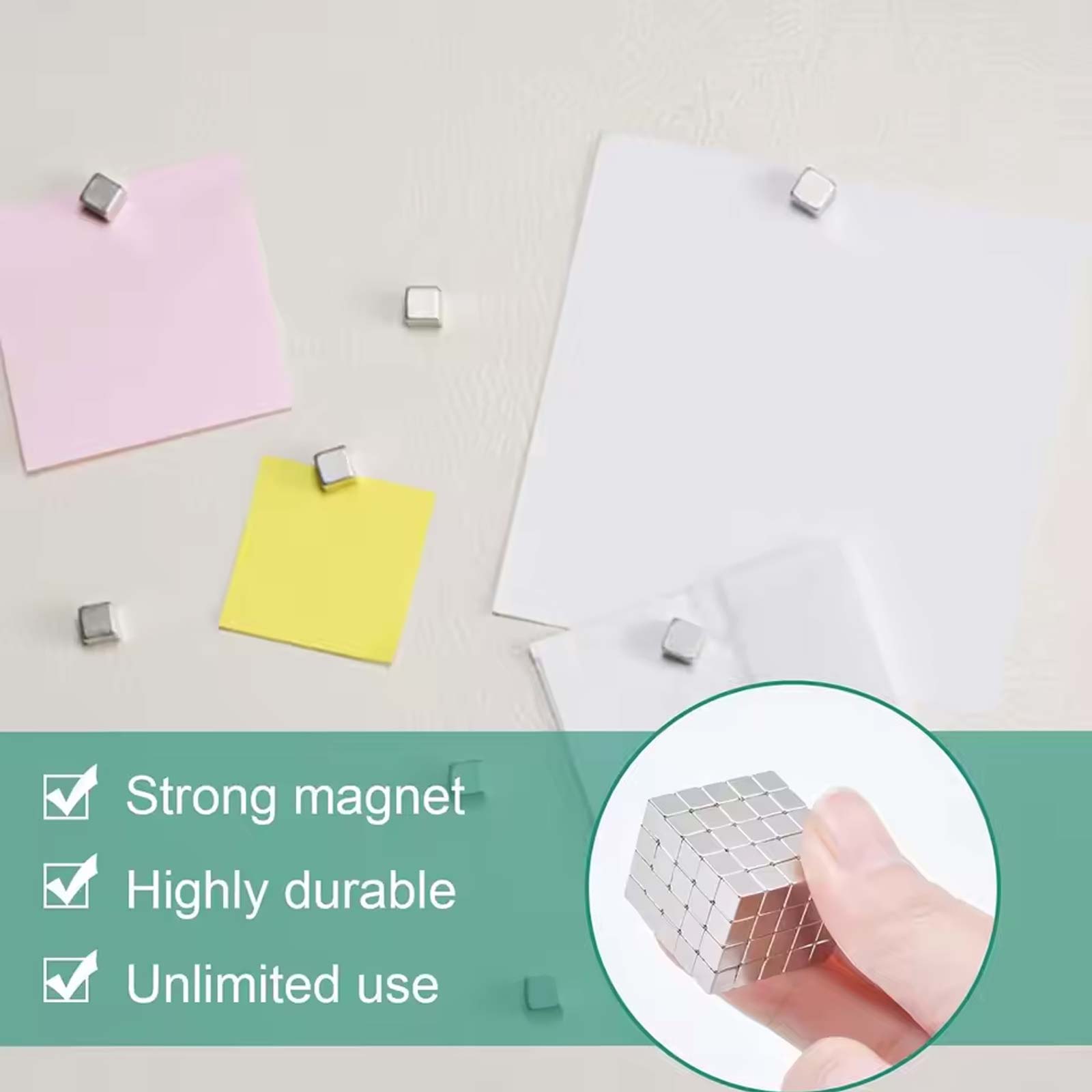 50/100 szt. Małe kwadratowe ma – Whiteboard Magnetic recenzja i cena