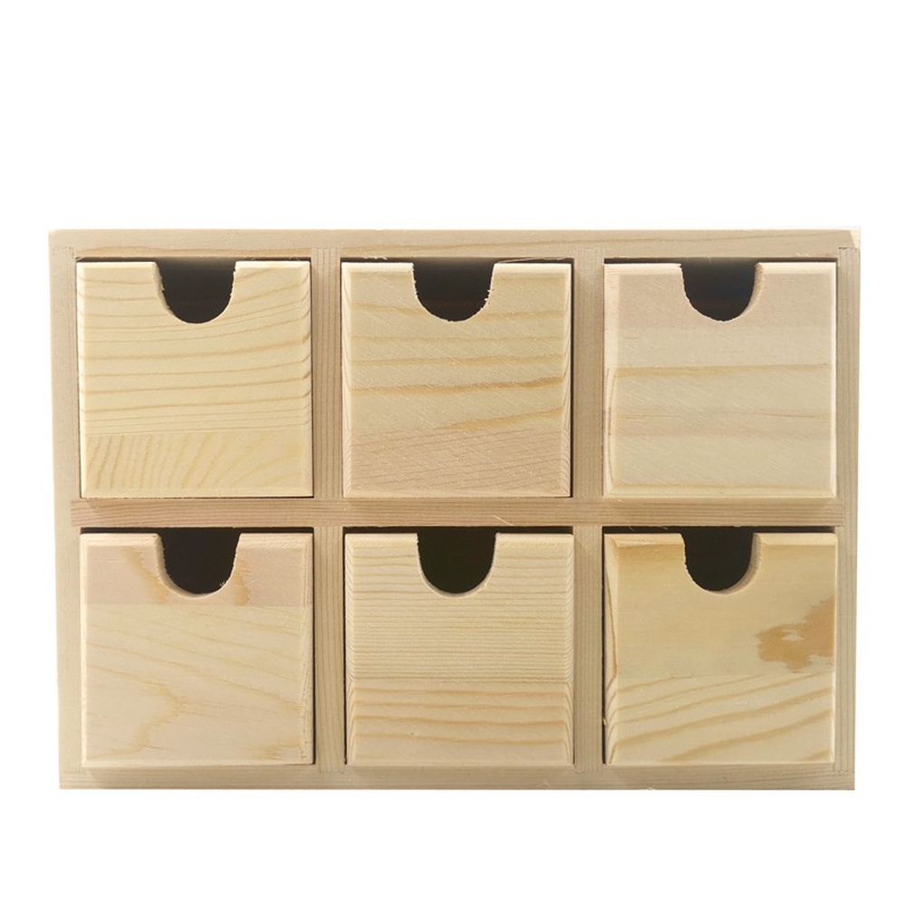 Drewniane pudełko do przechowy – Home Office Desk With Drawers recenzja i cena