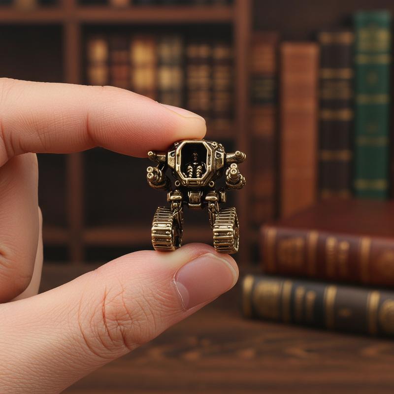 Mosiężna Statuetka Buldożera,  – Home Office Architecture recenzja i cena