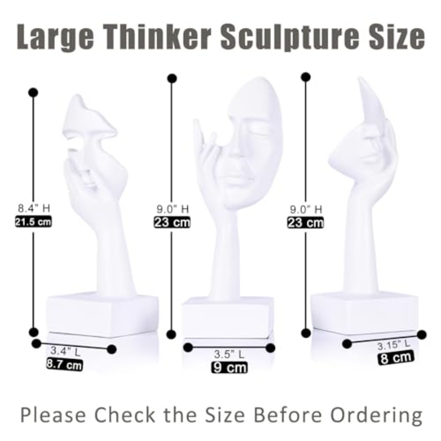 Zestaw Dużych Statuetek Myślic – Office Table Home recenzja i cena