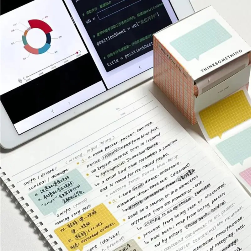 100 sztuk/zestaw Wysuwane kart – Sticky Note Dispenser recenzja i cena