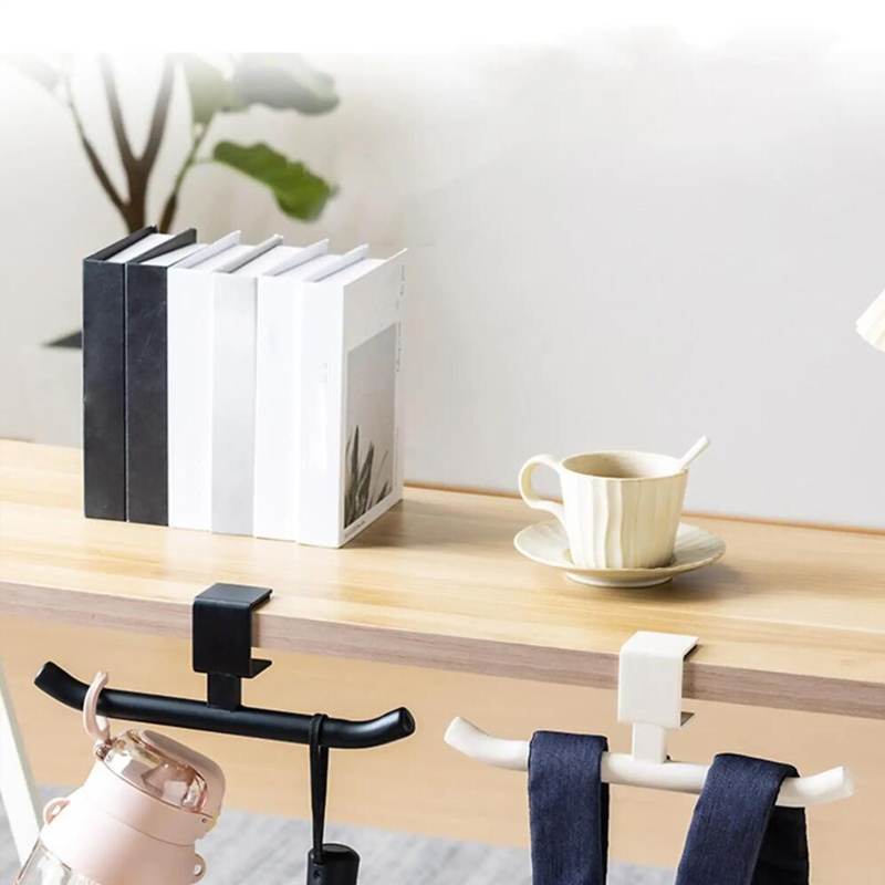 Regulowany haczyk na biurko, b – Home Office Desk Ideas recenzja i cena