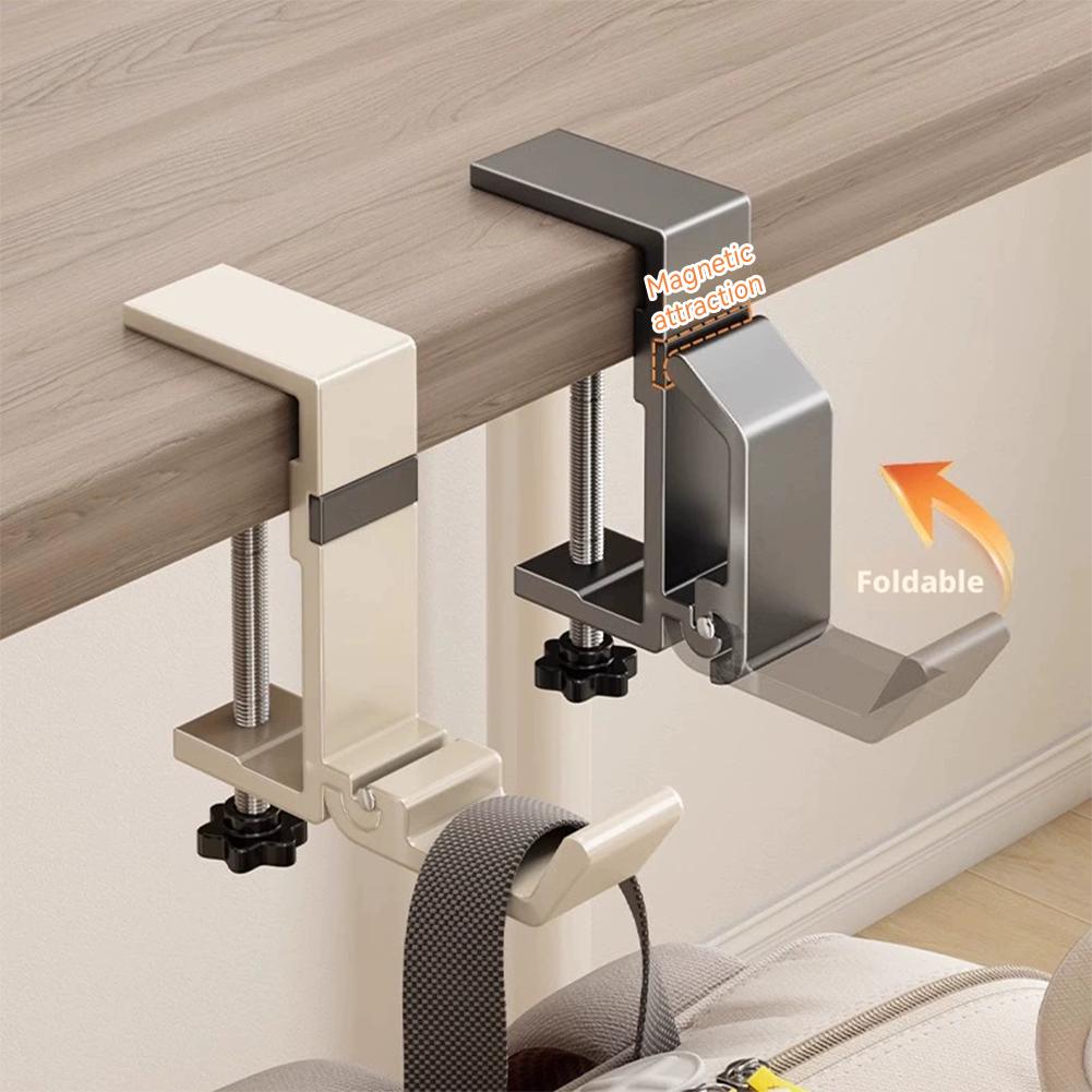 Składany haczyk na biurko bez  – Home Office Desk Ideas recenzja i cena