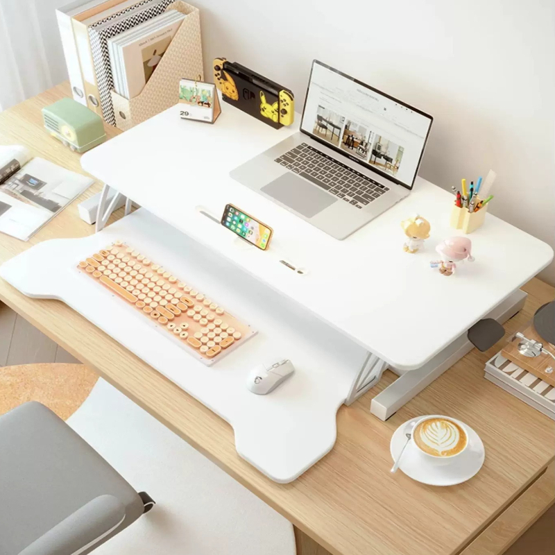Podstawka do biurka stojącego  – Home Office Desk Ideas recenzja i cena