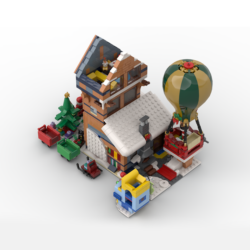 1439 elementów MOC Modularny Z – Home Office Architecture recenzja i cena