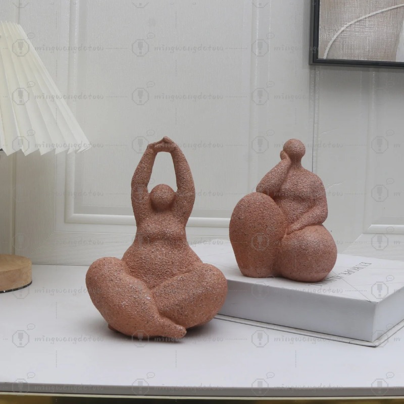 1 szt., Statuetka pulchniej ko – Home Office In Living Room recenzja i cena