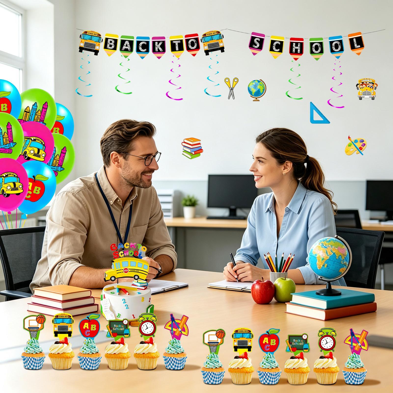 Dekoracje na powrót do szkoły  – Home Office Backdrop recenzja i cena