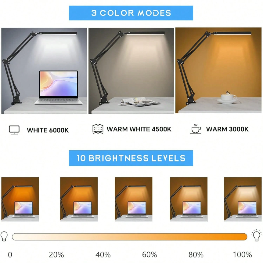 Lampa biurkowa LED do domu, cz – Office Table Home recenzja i cena