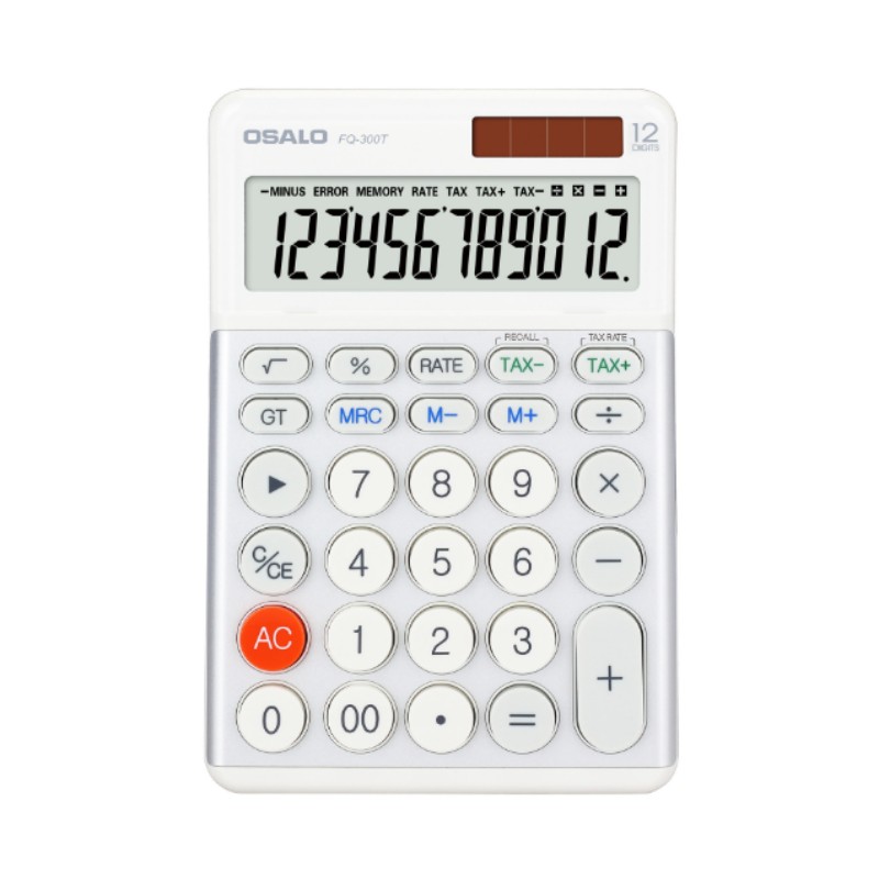 OSALO 300t 12-cyfrowy solarny  – Home Office Tax recenzja i cena