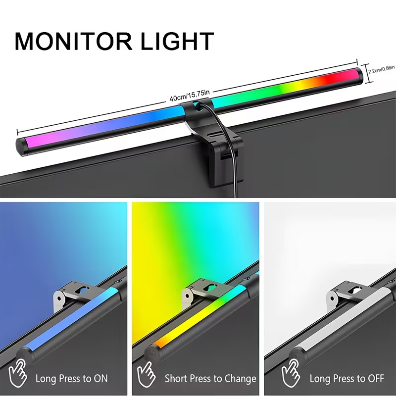 Lampa LED do monitora komputer – Home Office Setup Ideas recenzja i cena