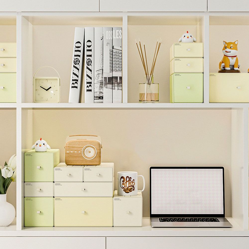 Kolorowy organizer na biurko z – Home Office Desk With Drawers recenzja i cena