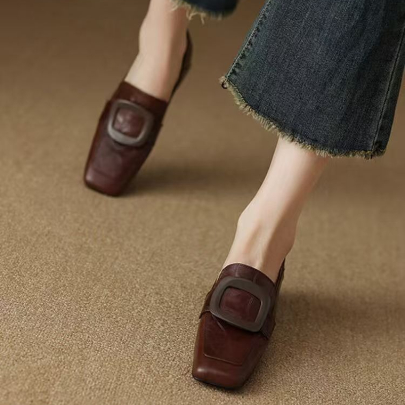 Modne damskie buty z kwadratow – Home Office Makeover recenzja i cena
