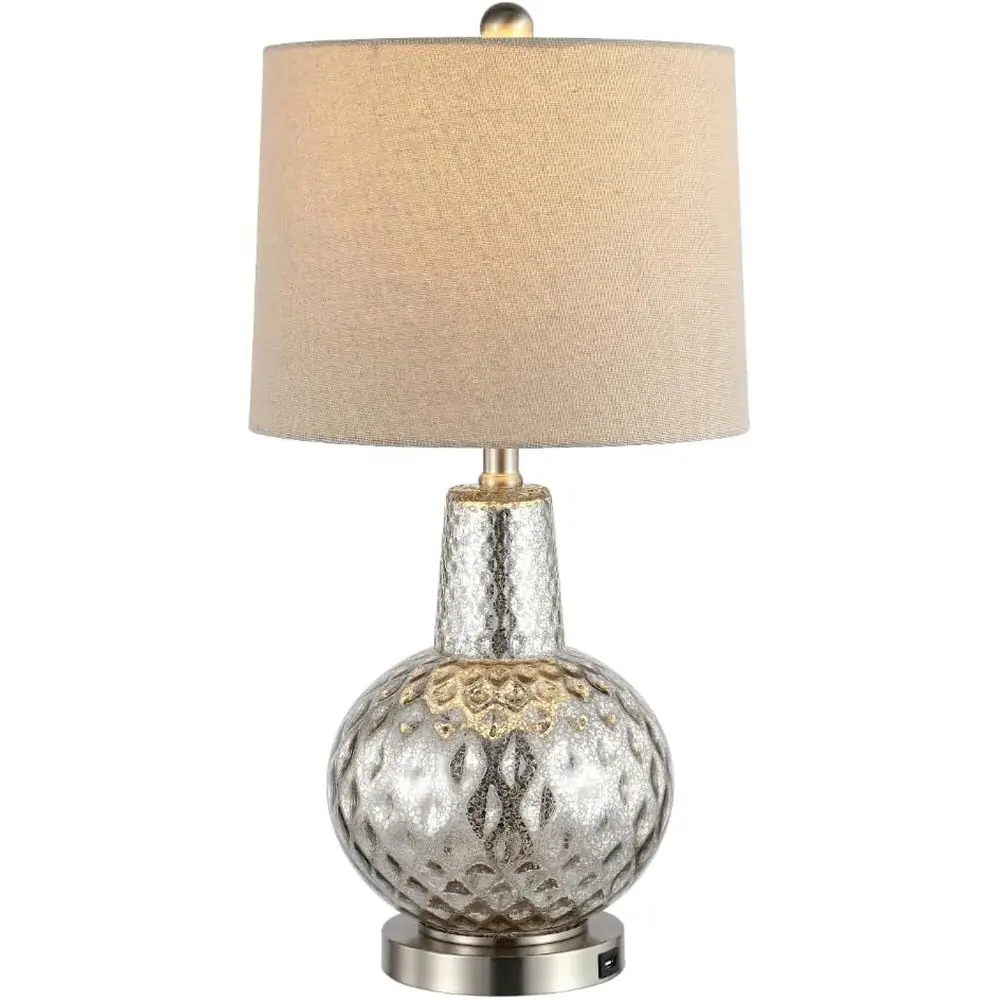 24-calowa srebrno-kremowa lamp – Office Table Home recenzja i cena