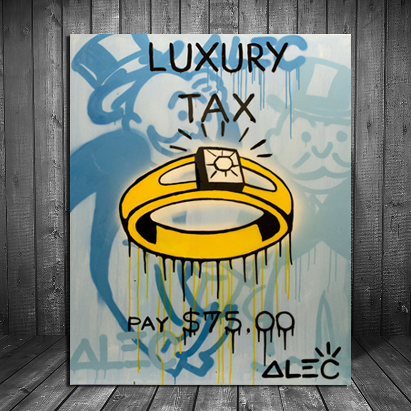 Alec Monopoly Luxury Tax Wall  – Home Office Tax recenzja i cena